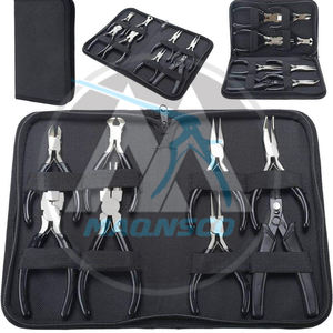 ชุดเครื่องมือทำเครื่องประดับโลหะทองเหลืองสแตนเลสแบบมืออาชีพรวมถึงคีมและอุปกรณ์สภาพใหม่ - Product Image 3