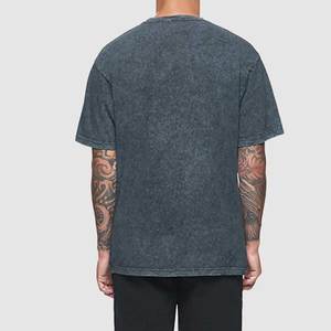 T-shirts pour hommes à épaules tombantes, dernier design, effet délavé, 100% coton, qualité supérieure, fabriqués avec de bons matériaux - Product Image 4