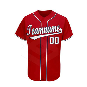 Nueva Llegada, Jersey de Béisbol para Hombre de Alta Calidad, Transpirable, de Secado Rápido, Poliéster, Tallas Grandes, Ropa Deportiva - Product Image 3