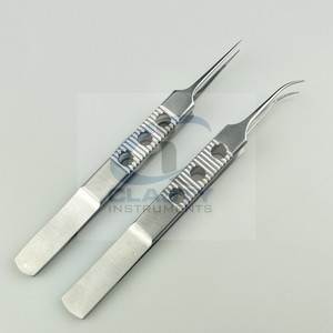 Pince de greffe de cheveux en acier inoxydable pince à épiler médicale pince de greffe de cheveux Fue pour implant capillaire - Product Image 4