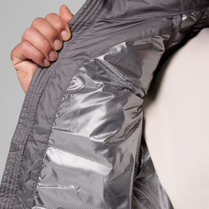 Chaqueta de Invierno para Hombre, Cortavientos, Transpirable, con Cremallera, Relleno de Algodón, Ultraligera - Product Image 3