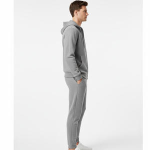 Chándales de invierno hechos a medida para hombre, conjuntos de Jogger de etiqueta privada, chándales de lana tecnológica para hombre con sudaderas con cremallera - Product Image 3