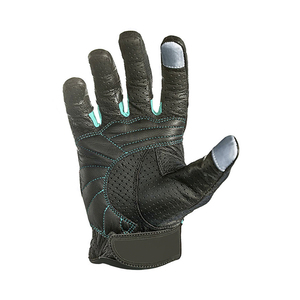Gants de moto en cuir noir bleu classique pour l'hiver gants de protection de course respirants pour Motocross moto équitation chaude - Product Image 3