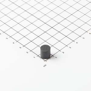 Magnete a disco in ferrite Ø10x10mm - Product Image 1