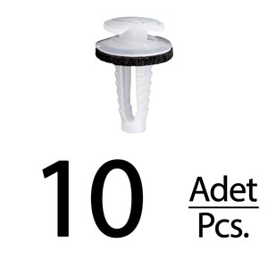 คลิปหนีบฝากระโปรงหลังสำหรับฟอร์ดทรานซิทคอนเน็ค - 10 ชิ้น - Product Image 1