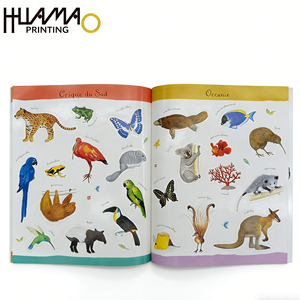 Custom Kids Early Education Sticker Book Cartoon <b>Pattern</b> Reusable Stickers for Learning DIY Craft Wholesale - Product Image 1