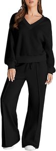 Conjunto Deportivo Casual para Mujer, Estampado con Efecto Ácido, Transpirable, de Secado Rápido, Algodón/Poliéster, Invierno, Manga Larga - Product Image 6