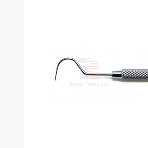 Herramienta de explorador Dental reutilizable médica profesional, explorador Dental 23/17A, herramientas quirúrgicas dentales de acero inoxidable de doble extremo - Product Image 4