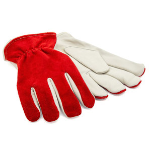 Personalización Resistencia al calor Guantes de trabajo de cuero Premium Antiestático Anti-Vibración Guantes de trabajo sin polvo sin silicona - Product Image 5