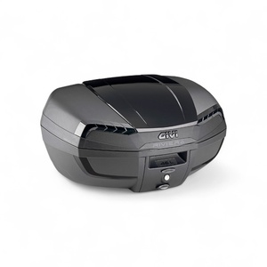 Pour GIVI E46NB Riviera Black Edition 46 Lt MONOLOCK Top Case Noir avec Couvercle en Plastique et Réflecteurs Fumés pour le Rangement - Product Image 1