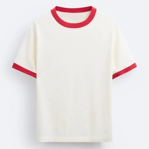 เสื้อยืดสตรีทแขนสั้น100% ผ้าคอตตอนทรงหลวมขนาดใหญ่พิเศษของผู้ชาย - Product Image 5