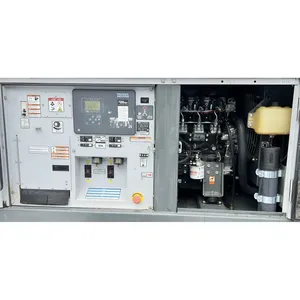 Groupe électrogène diesel industriel 20 kW avec sélecteur de tension, interrupteur rotatif, sortie sur remorque, alimentation de secours commerciale - Product Image 3