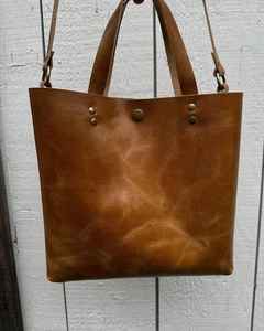 Premium femmes sac fourre-tout en cuir véritable sac à main sac à bandoulière mode grande capacité LTB-0251 de bureau - Product Image 1