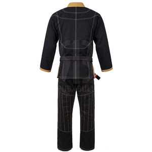Uniforme de BJJ de Alta Calidad 100% Algodón para Adultos - Ropa de Entrenamiento de Artes Marciales Transpirable de Secado Rápido con Logotipo Frontal y Ajuste Cómodo - Product Image 2
