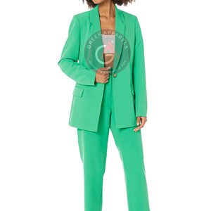 Nouvel arrivage de blazers décontractés pour femmes impression personnalisée à manches longues meilleure vente fabrication au Pakistan de qualité supérieure - Product Image 3