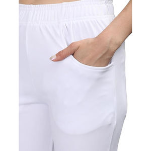 ชุดวอร์มลำลองสำหรับผู้หญิง ผ้าฟลีซสำหรับฤดูหนาว ซักเครื่องได้ ผลิตจากโพลีเอสเตอร์ สีพื้น ซิปด้านหน้า คอผูกโบว์ ติดกระดุม ชุดเดียว - Product Image 6