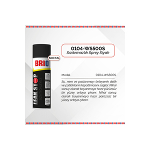 <b>Waterproof</b> Sealing <b>Spray</b> 500ml-High Strength Anti-Leak Coating Black Polymer Paint - Product Image 4