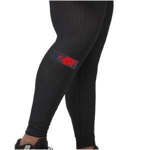 ชุดกางเกงออกกำลังกายสีดำสำหรับผู้ชายกางเกงเลกกิ้งออกกำลังกายปรับแต่งได้หลากสี - Product Image 2