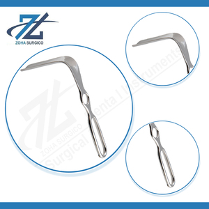 Instruments chirurgicaux manuels en acier inoxydable de haute qualité Landon Retractor 230mm de long certifiés CE réutilisables pour la chirurgie générale - Product Image 4