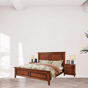 Precio al por mayor King Size Bed Furniture Living madera cama de lujo dormitorio Original de INDONESIA - Product Image 4