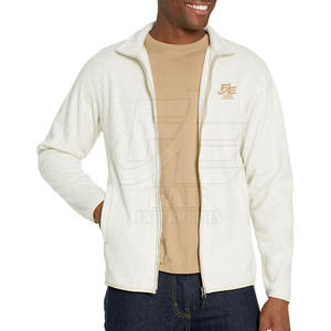 Veste polaire à fermeture éclair sur mesure pour hommes Veste polaire à fermeture éclair à manches longues à vendre - Product Image 3