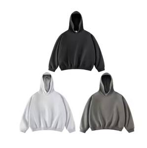 Sudadera con Capucha para Hombre, Estilo Casual, 100% Algodón, Corte Regular, Diseño con Cremallera, Estampado Digital, Artículo de Invierno - Product Image 1