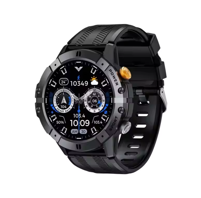 2026 Latest Outdoor 1.52 Inch HD Glass Screen C29 WristWatch AI Voice Assistant 1ATM Waterproof 120+ Sport Mode Men Smart Watch