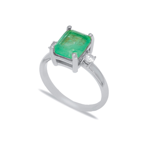แหวนหินธรรมชาติ Paraiba ทำมือ925เงินสเตอร์ลิงเครื่องประดับทำด้วยมือเครื่องประดับชั้นดี - Product Image 4