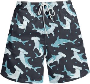 Shorts de pêche à séchage rapide, logo personnalisé, impression numérique, vêtements de plage, shorts de bain pour hommes, taille élastique, respirant, polyester - Product Image 1