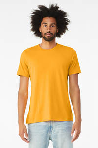 Pour le prochain niveau T-shirt unisexe à col rond ajusté de qualité supérieure motif 3D imprimé graphique personnalisé Tri-Blend pour hommes et femmes - Product Image 2