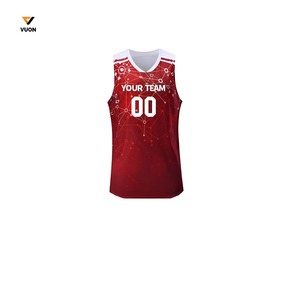 Personnalisé Personnalisable Pas Cher 100% Polyester Réversible Basketball Jersey Respirant Formation Basketball Uniforme Ensemble Pour Hommes - Product Image 4