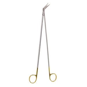 Tijeras quirúrgicas Debakey-Potts: los mejores instrumentos de cardiología para cirugía vascular, diseño ligero en ángulo - Product Image 1