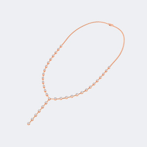 Collier à pendentif diamant rond serti de griffes 2.30CTW - Product Image 3