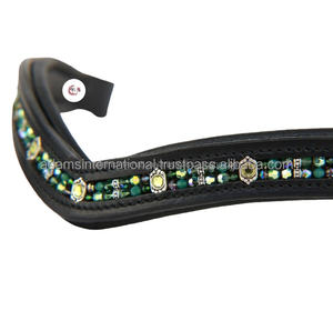 Cuero de caballo de alta calidad con cristal ostentoso, banda decorativa para cejas - Product Image 3