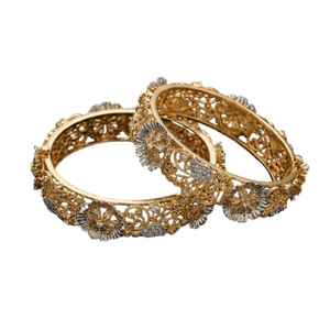 Traditional Bangle <b>Set</b> Multi-Pearl Thread Indian <b>Wedding</b> Favor Haldi Punjabi Bridal Bangles Fashionable - Product Image 1