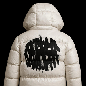 2025 Oem Hot Selling Premium Quality Custom Winter Casual Loose Digital Print Lining Thick Puffer Jacket <b>for</b> Men With Hooded - Product Image 3