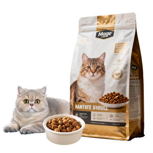 Bolsas de Embalaje al por Mayor Personalizadas, Reutilizables, Impermeables, de Plástico, para Comida Húmeda/Seca para Gatos, con Cierre de Cremallera y Base Cuadrada, para Perros - Product Image 6