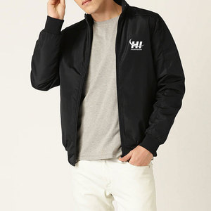 Chaqueta Bomber de Estilo Clásico, Chaqueta Bomber Urbana, Chaqueta Bomber de Diseño Simple en Venta - Product Image 1