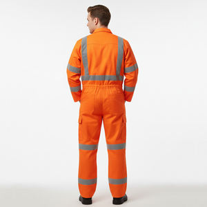 Chaleco de Seguridad de Alta Visibilidad para Trabajo en Invierno, OEM/ODM, para Hombre, ANSI Clase 1, EN ISO 20471 Clase 2, LED Intermitente, Impermeable, Poliéster - Product Image 2