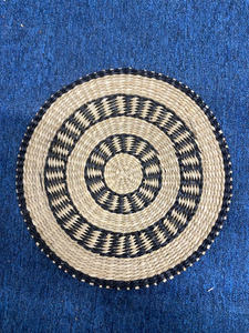 Wholesale Eco-friendly Bamboo Seagrass <b>Woven</b> Round <b>Placemats</b> and Coasters Handmade in Vietnam - Product Image 2