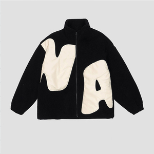 OEM Custom Manufacture Heavyweight High Quality Sherpa <b>Fleece</b> <b>Jacket</b> Man Factory Wholesale Winter Outdoor <b>Fleece</b> <b>Jacket</b> - Product Image 2