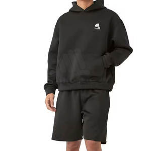 Servicio OEM, Conjunto de Sudadera con Capucha y Pantalones Cortos para Hombre, Ligero, Color Personalizado, Venta al Por Mayor - Product Image 2