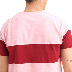T-shirts personnalisés pour hommes en coton et fibre de bambou avec logo brodé, été, haute qualité, séchage rapide, respirant, manches courtes, vêtements décontractés - Product Image 5