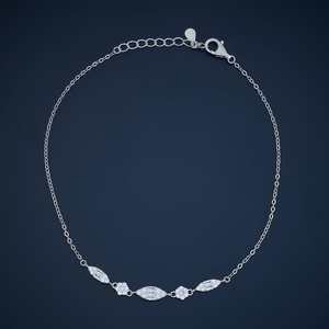 Ensemble de chevillères de mariage - Payal en argent 92,5 avec placage or - Acier inoxydable et laiton - Product Image 1