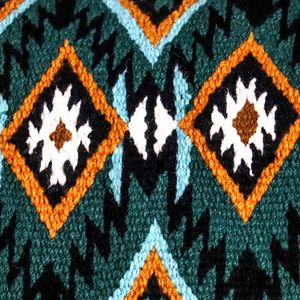 Mantas de Silla de Montar Ecuestres Estilo Navajo de Alta Calidad, Mantas de Silla de Montar Occidentales Duraderas de Mezcla de Lana para Caballos - Product Image 3