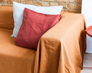 Customizable <b>Sofa</b> Cushion Covers-<b>Protector</b> <b>for</b> <b>Dogs</b> & Children. Premium 100% Cotton Machine Washable Handmade - Product Image 6