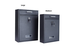 Caja de paquetes de gran volumen Caja de paquetes para exteriores Caja de acero galvanizado Negro Amarillo Blanco Naranja Estilo personalizado Característica de color de jardín - Product Image 6