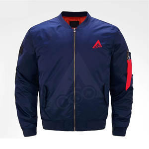 Vente en gros blouson aviateur d'hiver hip hop unisexe de haute qualité OEM personnalisé en toile avec logo avant à capuche coupe ajustée - Product Image 1