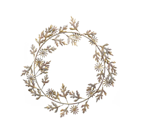 Art en métal Tenture murale Nouvelle horloge murale Décorative Homeware Fer Métal Wall Art Grossiste Fabricant et exportateur de l'Inde - Product Image 4