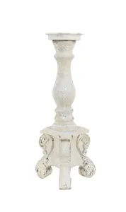 Le bougeoir en bois de luxe ajoute une touche sophistiquée, rustique, confortable et élégante aux espaces de salon et de salle à manger - Product Image 5